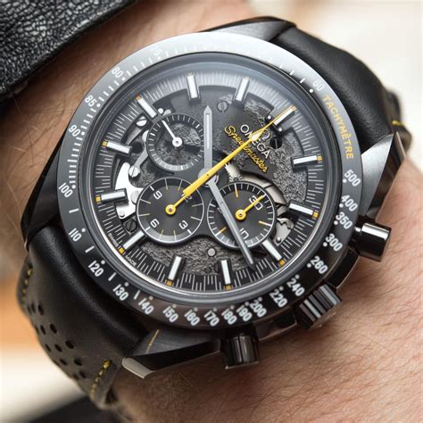 omega speedmaster dark side of the moon watch replica|omega speedmaster lookalike.